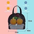 Miniatyrbilde 5 av 5: Matboks for barn, isolert, med doble rom, lunsjvesker for kvinner, isolert tote bag for menn, lett og bærbar matboks for skolepiknik Ca