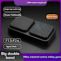 Miniatyrbilde 2 av 5: Stor USB Programmerbart Makrotastatur 2 Tasters Knapp USB Mini Tastatur Kopier Lim Inn Mini Tastatur