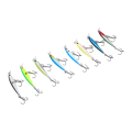 Pikkukuva 2 / 8: 8 kpl Minnow-kalastusviehe 5cm/3g Tekoäly Uppoava Pitkä Heitto Kova Syötti Wobbler Jig Syötti