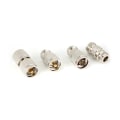 Miniatyrbillede 2 af 8: 4 stk M til N RF messing 50 ohm koaksial koncentrisk adapter konnektorsæt