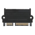 Miniatyrbilde 2 av 8: Adapter SAS til SATA Port Harddisk til Hovedkort 15PIN Konverter SFF8482 Svart Plastskall (ShootThrough (10310) )