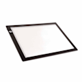 Miniatyrbilde 4 av 8: Kopieringsbrett A4 LED-lys Transparent animasjonskunst Bærbar tegneplate A4‑J02 Hemming
