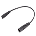 Pikkukuva 1 / 8: IEC320 C8 - IEC320 C7 jatkojohto, virtapistokkeen sovitin kannettaville tietokoneille, kaiuttimille, LCD-näytöille, tulostimille, 0,3 m / 1,0 jalkaa