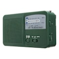 Miniatyrbild 1 av 8: Handvevad radio multifunktionell AM FM-radio med LED-ficklampa nödladdare