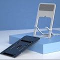 Miniatyrbillede 3 af 5: Multifunktionelt Foldbart Universal Stativ til Mobiltelefoner og Tablets