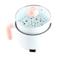 Miniatyrbilde 6 av 8: Mini elektrisk fonduegryte multifunksjonell liten elektrisk fonduegryte for hjemmestudier sovesal reise CN 220V