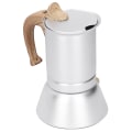 Miniatyrbillede 5 af 8: 150 ml kaffemaskine Moka-kande Kaffekande i rustfrit stål Induktionskomfur Brug husholdningsartikler