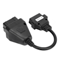 Miniatyrbild 6 av 8: Professionell OBD2-adapter 12-polig till 16-polig förlängningskabel för bildiagnostik