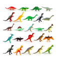 Miniatyrbillede 6 af 8: 24 stk. Dinosaur Figurer PVC Plast Simulering Dyr Model Legetøj til Børn Uddannelse og Ferie Dekoration