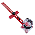 Miniatyrbillede 1 af 5: 4 i 1 Router Fræse Not Beslag - Kabinet Hardware Jig Router
