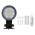 Pikkukuva 1 / 8: 35W LED-navetalon 5000K valkoinen valo IP65 vedenpitävä valonohjaussensori puutarhaan pihalle 100-277V