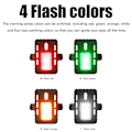 Miniatyrbillede 4 af 8: Drone Strobe Light Genopladelig Universal LED Nat Flyve Lys Advarselslys Drone Tilbehør