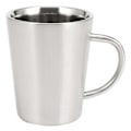 Miniatyrbild 2 av 5: 340 ml Rostfritt Stål Kopparpläterad Dubbla Lager Te Mugg Silver