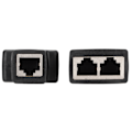 Miniatyrbilde 4 av 8: 2 stk RJ45 Ethernet-splittere 1 til 2-veis Ethernet-svitsjer for ruter TV-boks Videokamera datamaskin