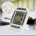 Miniatyrbillede 5 af 5: Tre-Kanals Køkken Timer Bærbar Digital Multi-Kanal 3 Kanaler LCD Timer Præcis Tid