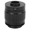 Miniatyrbillede 6 af 8: Mikroskop Kamera Adapter Trinokulær Stereo Mikroskop Tube 1X 38mm C Mount Linse Adapter
