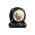 Miniatyrbillede 1 af 4: Kreativ Astronaut Trådløs Bluetooth Højttaler Mini Bærbar Mobiltelefon Subwoofer Udendørs Lille Audio Sort Zekai