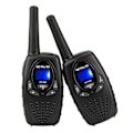 Miniatyrbild 1 av 5: RT628 Svarta Walkie Talkies för Barn 1 Par, Lång Räckvidd VOX Knapplås Leksaker Presenter för Födelsedag och Helg, Lätt att Använda för Camping, Vandring