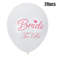 Miniatyrbillede 3 af 8: 20 stk. DIY Hvid Sød Latex Ballon Kit Dekoration Festivaler Fødselsdagsfest Bryllupsartikler