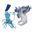 Miniatyrbild 4 av 8: Loopless handgjuten fiskenät monofilament manuell gjutning fiskeredskap traditionell handkastningsfiskenät 240cm stålsänke
