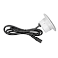 Miniatyrbillede 7 af 8: Indbygget opladningsrund port QC3.0 hurtigopladningstelefon bordopladerstation til hjemmet 12‑30V 30W sølv