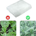 Miniatyrbillede 3 af 5: Insektbeskyttelsesnet, 6x2,5m, 60 mesh, insektnet til planter