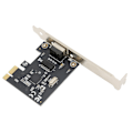 Pikkukuva 5 / 8: PCIe-verkkokortti 10 100 1000 Mbps Auto Negotiate Half Full Duplex Gigabit Ethernet -kortti tietokonepalvelimelle