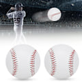 Miniatyrbillede 6 af 8: 2 stk. PU elastisk blød fyld træning slidstærk basebold bat træning softball legering bat HitSoft baseball