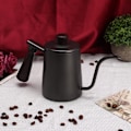 Miniatyrbillede 7 af 8: 700 ml rustfrit stålkanden til te og kaffe med lang, smal tud til husholdningsbrug