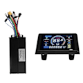 Miniatyrbild 1 av 5: Cykellampa LED S966 Display Panel 40A Sinusvåg Kontroller Borstlös