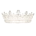 Miniatyrbilde 7 av 8: Elegant lettvekts mote krone hodebånd i metall med hårklips for bryllup