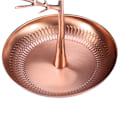 Miniatyrbilde 4 av 8: Metall ørepynt Stativ Halskjede Organizer Smykkeholder Ornament Display Trestativ (bronse)