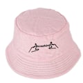 Miniatyrbilde 2 av 8: Pustemateriale barneklokkehatt, fasjonabel solbeskyttelse, bred brem baby solhatt for gutter og jenter, rosa