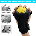 Miniatyrbillede 2 af 5: Anti-spasticitets Boldskinne til Ortose Rehabilitering ved Funktionsnedsættelse/hemiplegi/stive Fingre