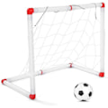 Miniatyrbillede 1 af 5: Udendørs Fodboldmål Net Holdbart Ekstra Stærkt Bærbart Bedste Kvalitet Bærbart Fodboldmål til Børnehave Over 3 År