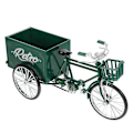 Miniatyrbillede 1 af 5: Mini Trehjulet Cykel Finger Cykler Hylde Tilbehør Dekor Cykelmodel