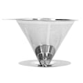 Miniatyrbillede 3 af 8: Hæld over kaffefilter Langsom dryp 1 til 6 kopper Keglefilter Si 
Genanvendelig rustfrit stål