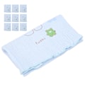 Miniatyrbillede 5 af 8: Toddler Abdominal Circumference Baby Double‑Layer Thickened Cotton High Elastic BeltBlue