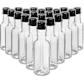 Miniatyrbillede 2 af 3: Mini Flasker (24 Pakke) - Genanvendelige 50ml Tomme Flasker Med Skruelåg Og Tragt Zekai