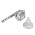 Koldioxid Diffuser Atomizer av Aluminiumlegering för Akvarium Fisktank - Silver