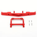 Miniatyrbillede 1 af 8: RC Frontkofanger i aluminiumlegering til AXIAL SCX24 C10 1/24 RC bilopgraderinger deleRød