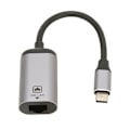 Miniatyrbillede 4 af 8: USB C til RJ45 Adapter 1000 Mbps Højhastigheds Plug and Play Metal Skal LAN til USB C Adapter til Bærbar Tablet Telefon