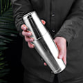 Miniatyrbillede 6 af 8: Bar-værktøj i rustfrit stål Boston Shaker Cocktail Shaker Sæt Cocktail Tin Bartender BarwareSølv