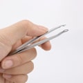 Miniatyrbillede 3 af 5: Rustfrit Stål Næsehårstrimmer Pincet Øjenbrynstrimmer med Cirkelformet Spids til Nem Pleje af Næse, Sideburns og Øjenbryn