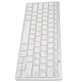 Miniatyrbillede 4 af 8: Trådløst tastatur Mini 78 taster Ultratynde bærbare hvide computertastaturer til Android til OS X til IOS til WindowsItalian