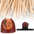 Miniatyrbillede 2 af 8: Bueskydningsjagt Quick Release til 6 pile Kogger til bueformede buer Tilbehør til container