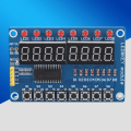 Miniatyrbild 8 av 8: Ny 8-bitars digital LED-nyckel Digital Tube TM1638 Display Modul för Arduino AVR Authentic