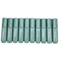 Miniatyrbillede 1 af 8: 10 stk. metallisk highlighter-sæt lugtfri anti-rullende design blå farvede highlightere til tegning, fremstilling af noter