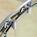 Miniatyrbilde 5 av 5: Glassdørruller for dusj - 23 mm øvre/nedre ruller for skyvedører til badekar