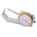Miniatyrbillede 2 af 8: Buet Hovedtykkelsesmåler Dial Låsbar 0 til 30mm Område 0,1mm Nøjagtighed Tykkelsesmåler